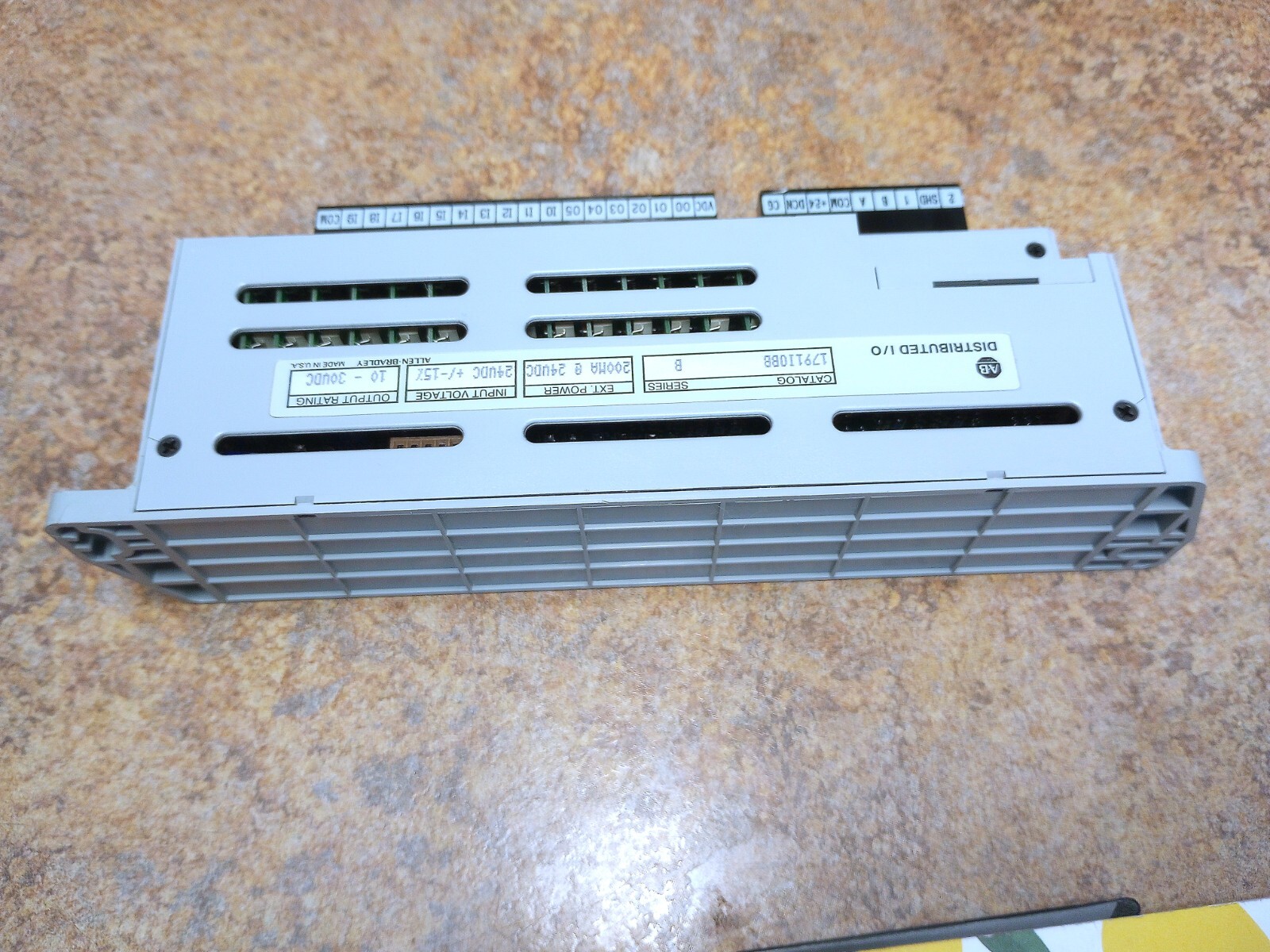 Allen Bradley, Block I/O, 1791-IOBB / 1791IOBB, SER B (USED TESTED CLEANED)
