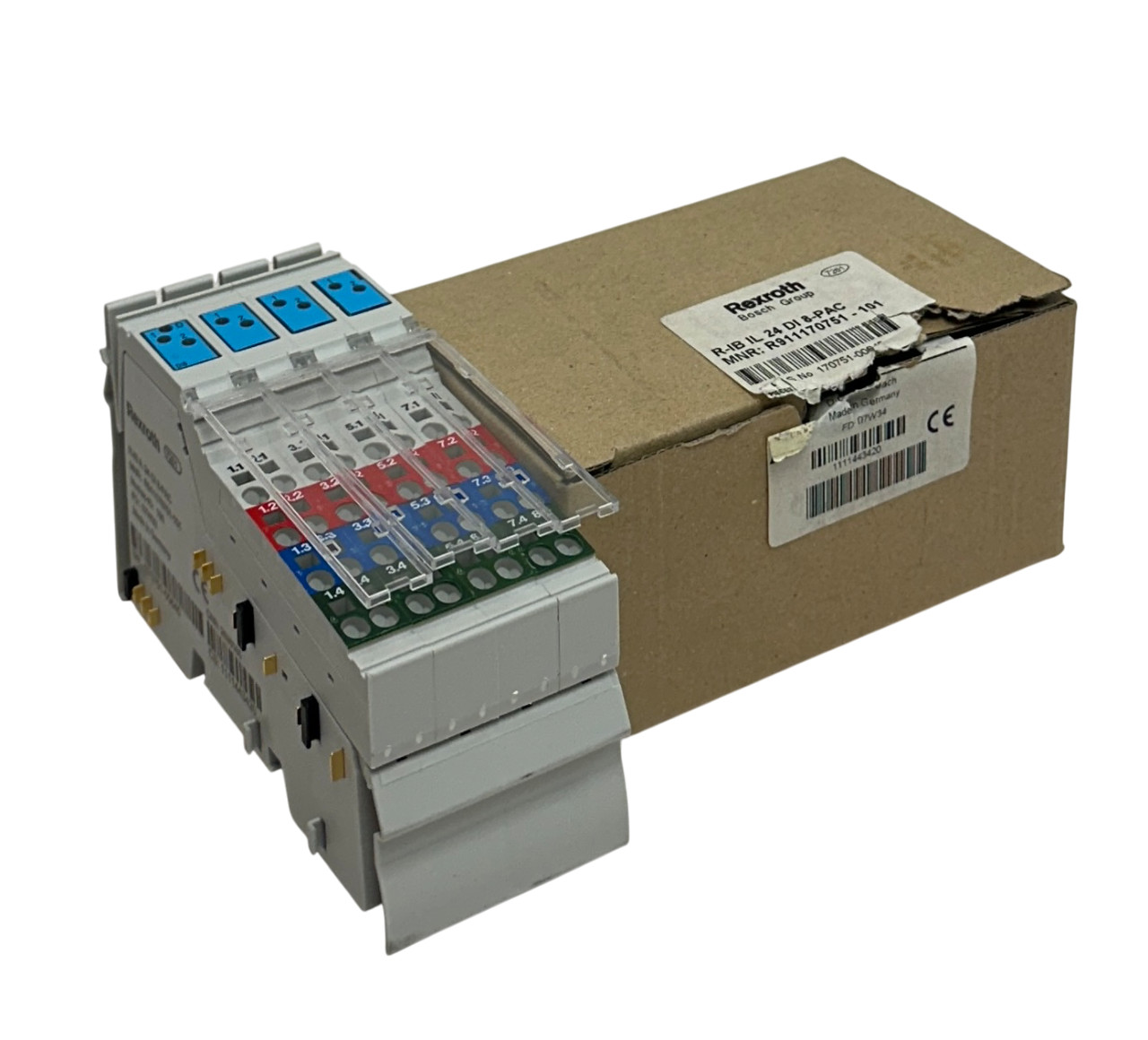 REXROTH R-IB IL 24 DI 8-PAC / R911170751 -101 DIGITAL INPUT TERMINAL 24VDC NSMP