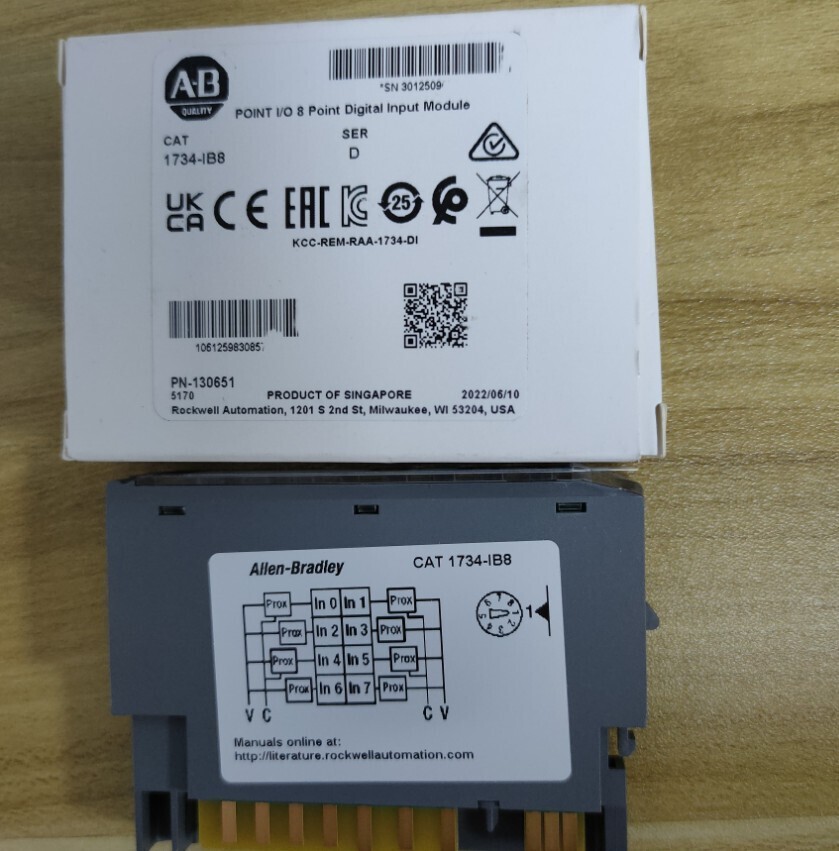 New AB 1734-IB8/D 8Point Digital Input Module 1734IB8 AB Sealed