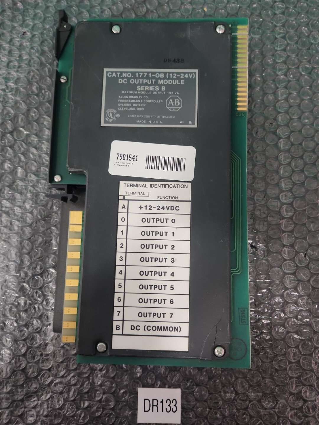 *PREOWNED* Allen Bradley 1771-OB DC Output Module 1771OB 12-24V ||⚡️🇺🇸 SHIP