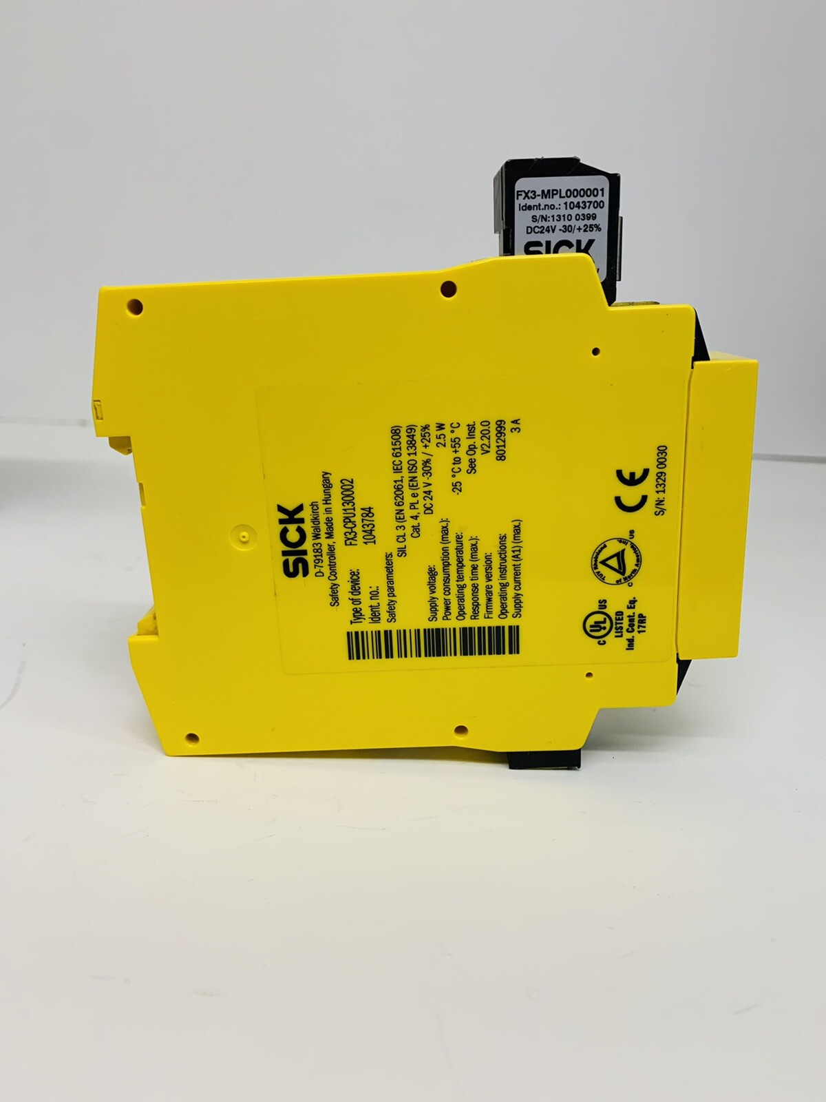 Sick 1043784 FX3-CPU130002 Safety Controller Module *SHIPS from USA*