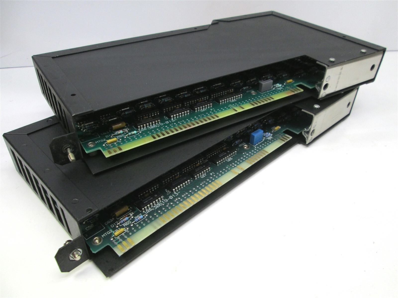 Lot of 2 Square D 8030 RIM101 Ser C1 SY/MAX 120VAC/DC Relay Input Module 16pt