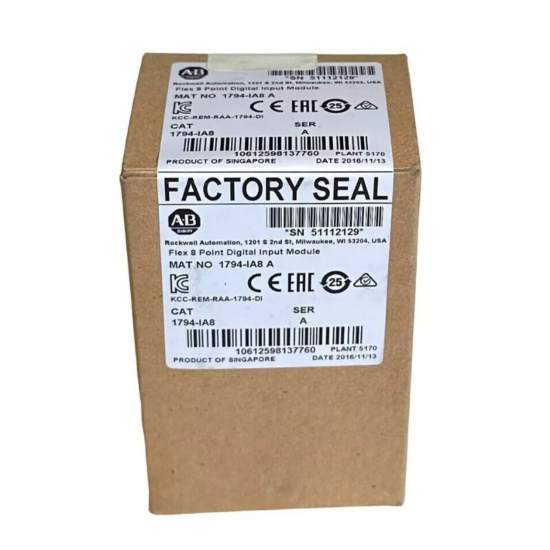 New AB 1794-IA8 Flex 8 Point Digital Input Module AB 1794IA8 US Free Tax