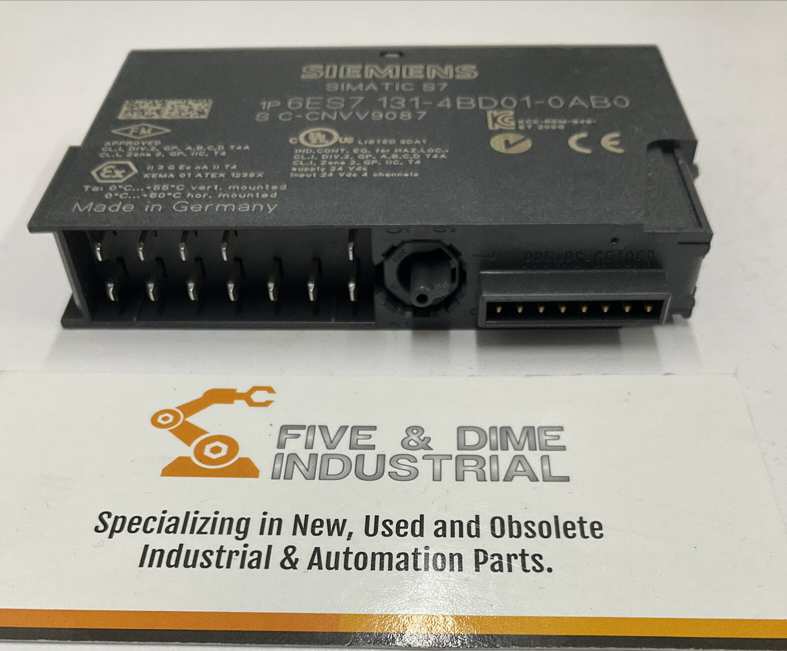 Siemens 6ES7 131-4BD01-0AB0 PLC Input & Output Module