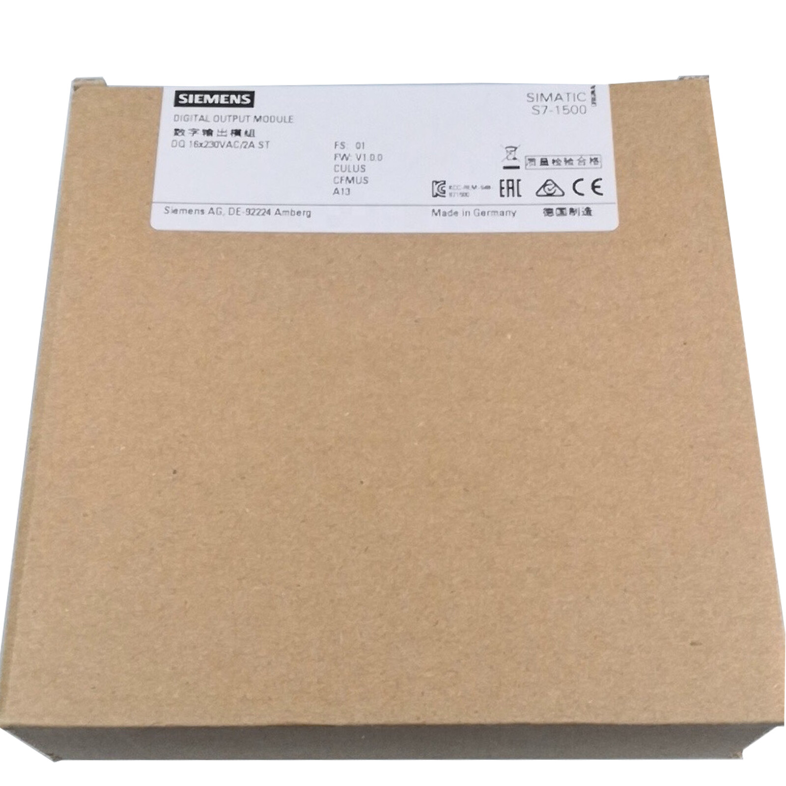 New Siemens 6ES7 522-5HH00-0AB0 6ES7522-5HH00-0AB0 US FREE TAX
