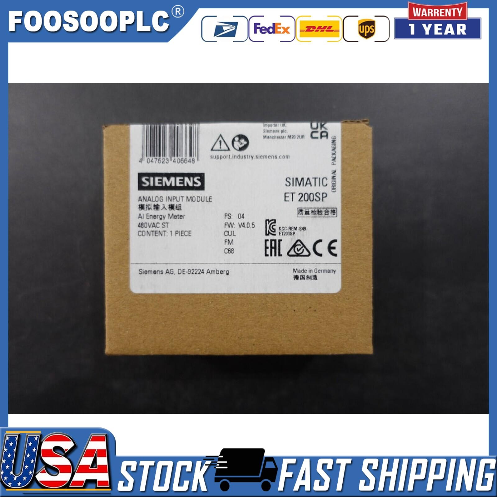 Siemens 6ES7134-6PA20-0BD0 – SIMATIC ET 200SP, Analog Input Module-