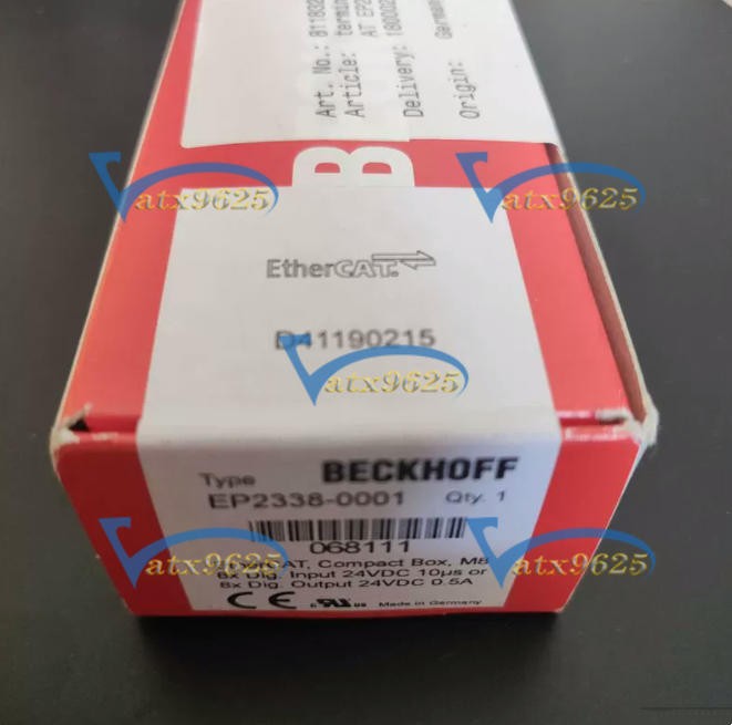 One new BECKHOFF EP2338-0001 module
