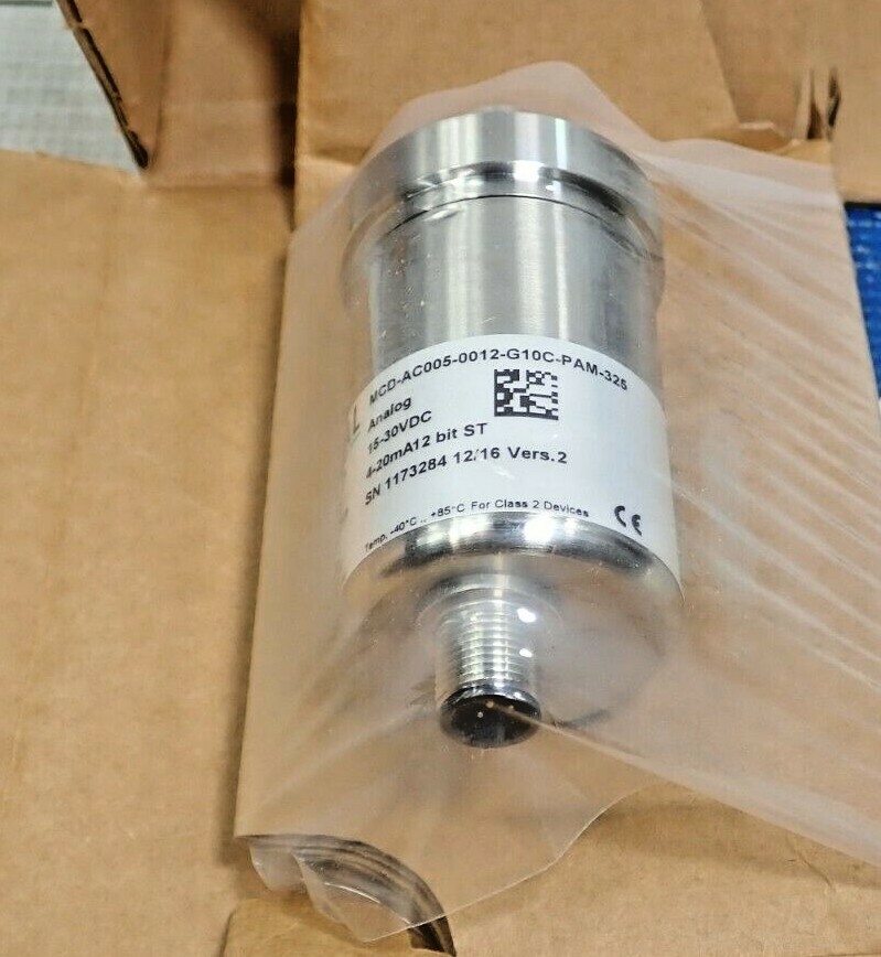 POSITAL FRABA MCD-AC005-0012-G10C-PAM-325 ANALOG 15-30VDC 4-20mA12 BIT