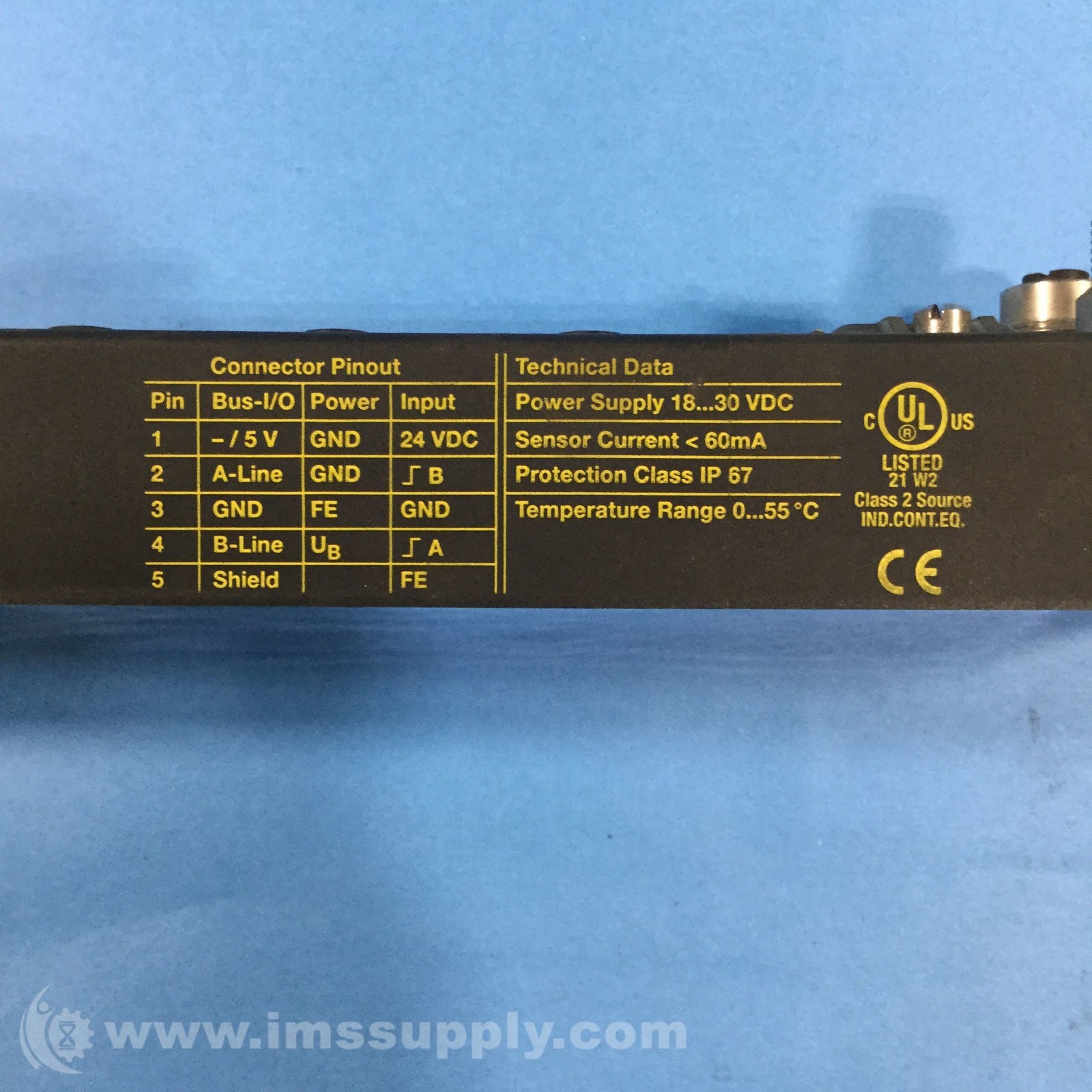Turck FLDP-IM16-0001 PROFIBUS DP Input Module USIP