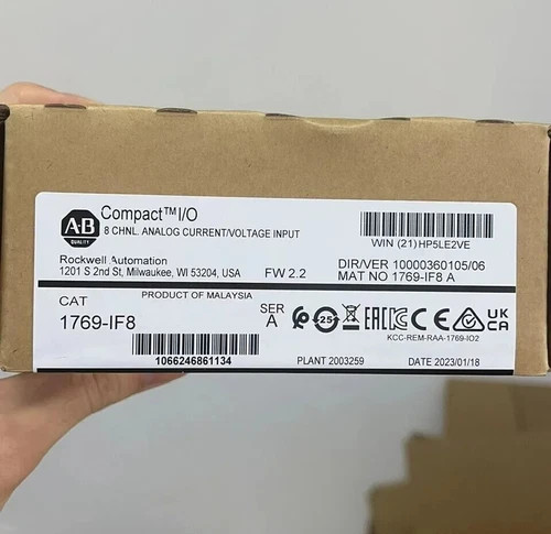 1pc NEW Allen-Bradley 1769-IF8 1769IF8 /A CompactLogix 8 Pt Analog Input Module