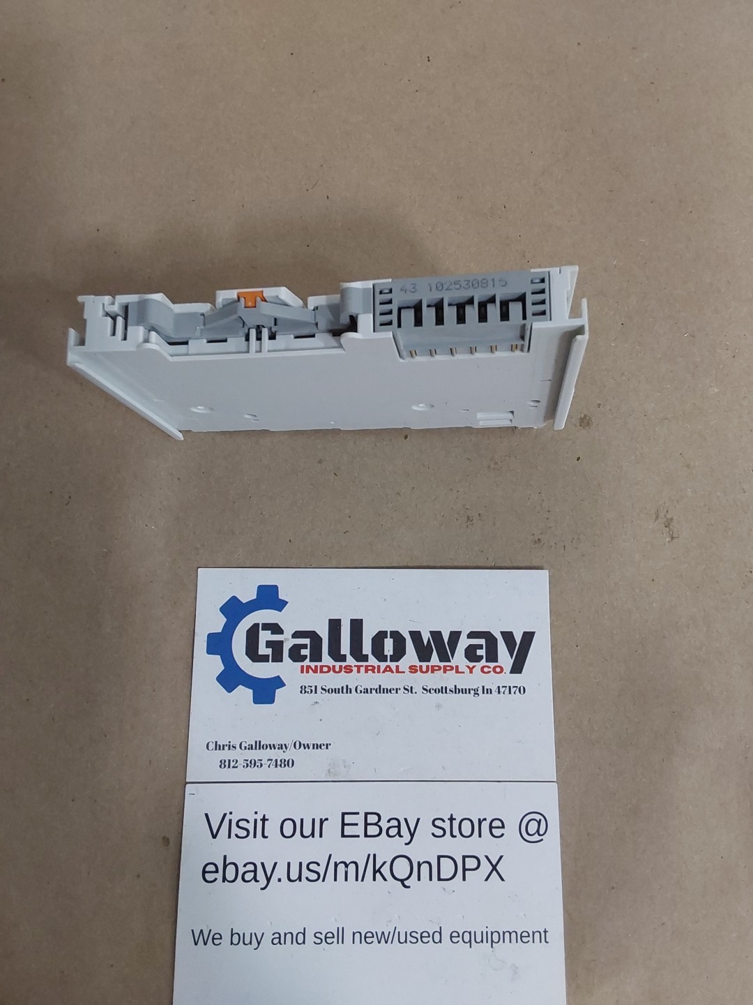 WAGO 750-600 End Module Fieldbus Node