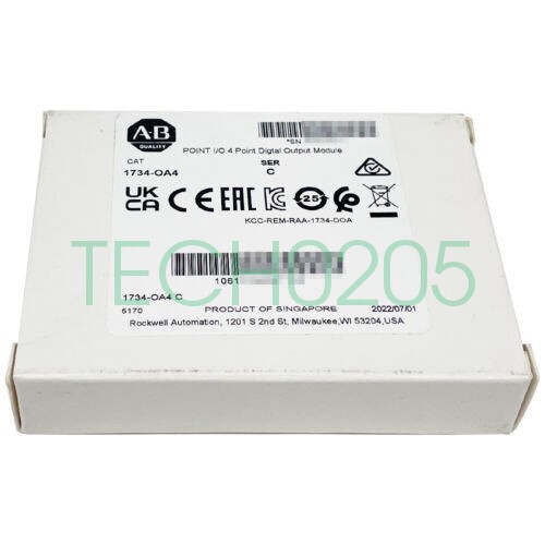 1734-OA4/C POINT I/O 4-Channel AC Output Module PLC 1PC New Fast Shipping