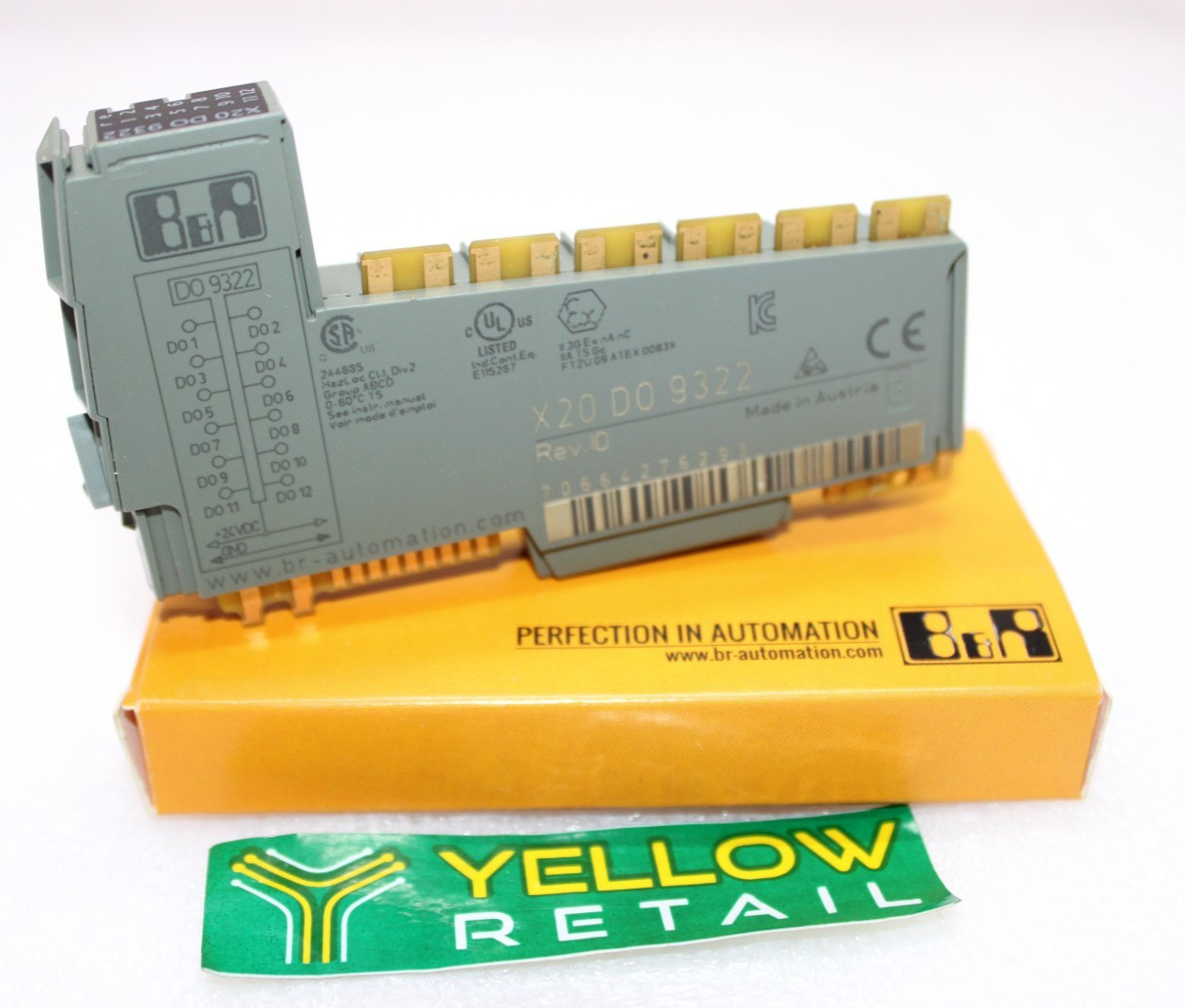 B&R X20-DO-9322 DIGITAL OUTPUT MODULE X20-D0-9322