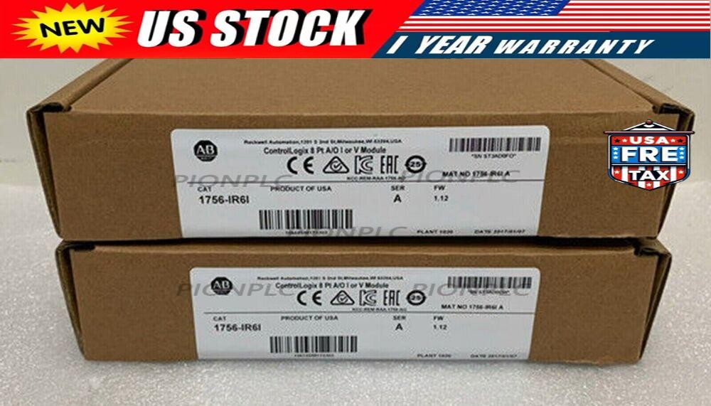 Factory Sealed AB 1756-IR6I ControlLogix 6 Pt Isolated RTD In Module NEW