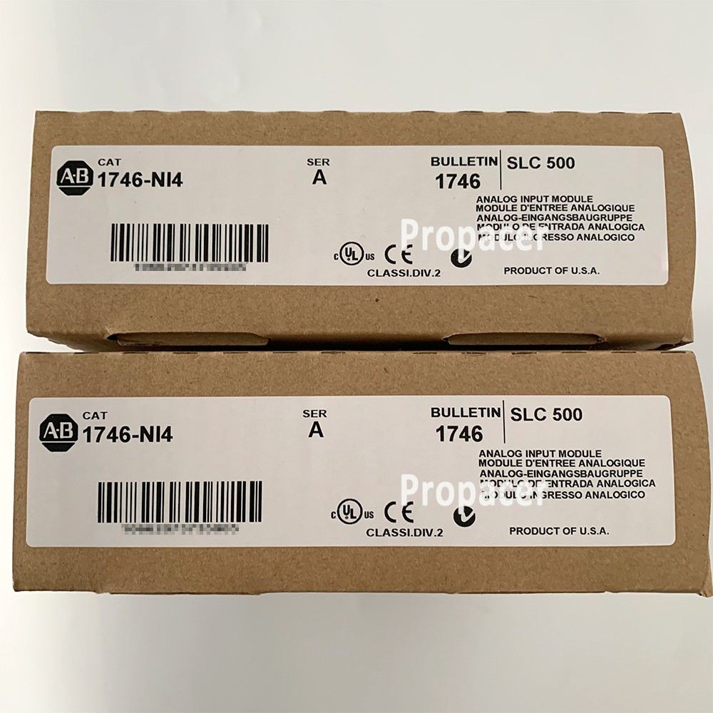 AB 1746-NI4 Allen-Bradley SerA SLC 500 Input Modele 1746NI4 New Factory Sealed