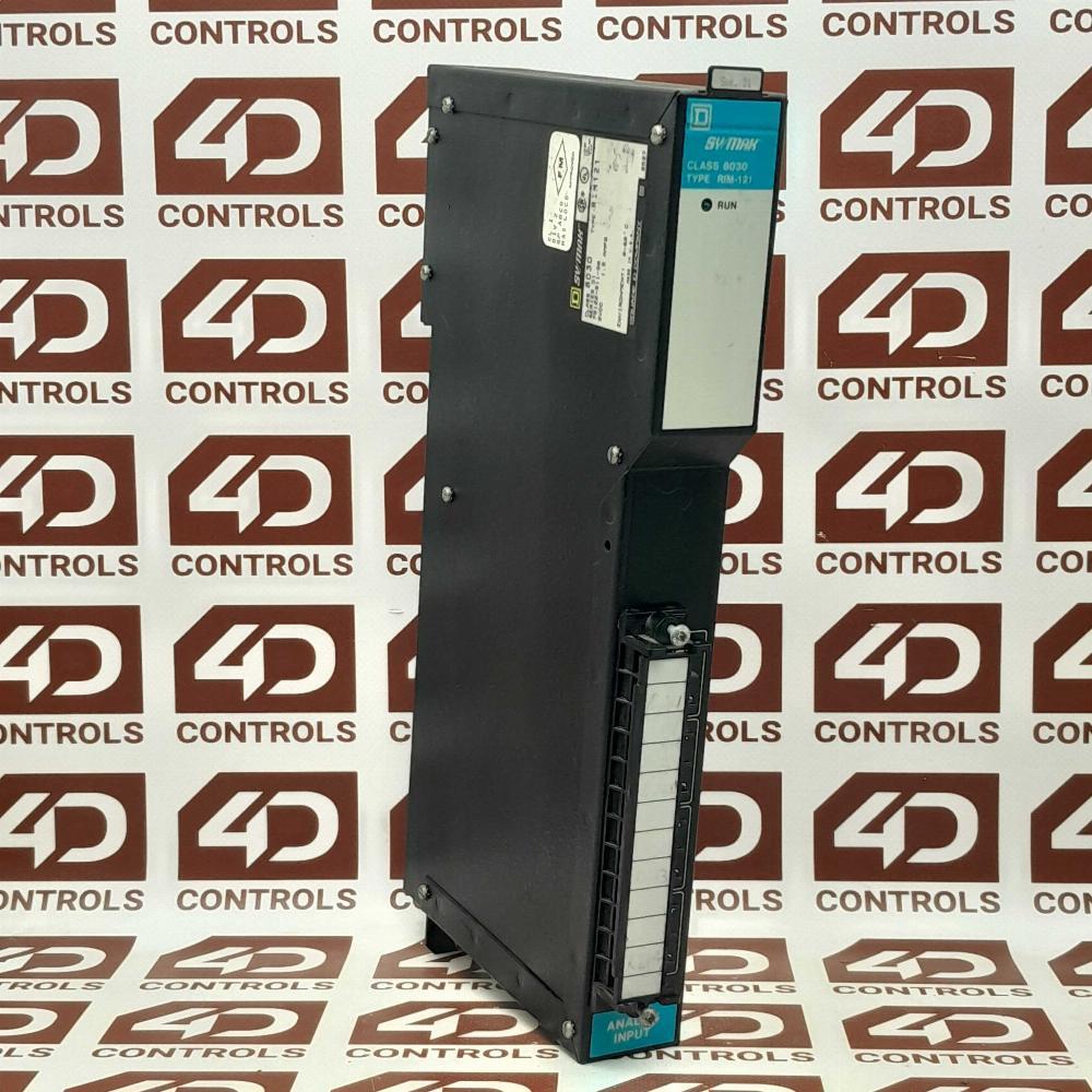 8030 RIM-121 | Symax | Input Module, 4 Point, Analog, 1500mA, 5VDC, Used, D1