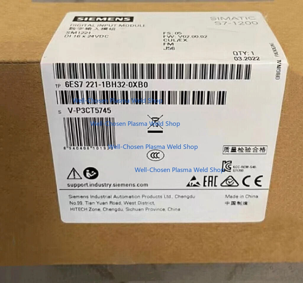 New Siemens 6ES7221-1BH32-0XB0 6ES7 221-1BH32-0XB0 S7-1200 Digital input SM 1221