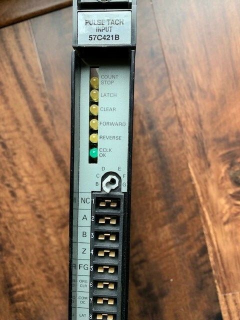 Reliance Electric 57C421B Pulse Tach Input Module AutoMax Card 57421-3A