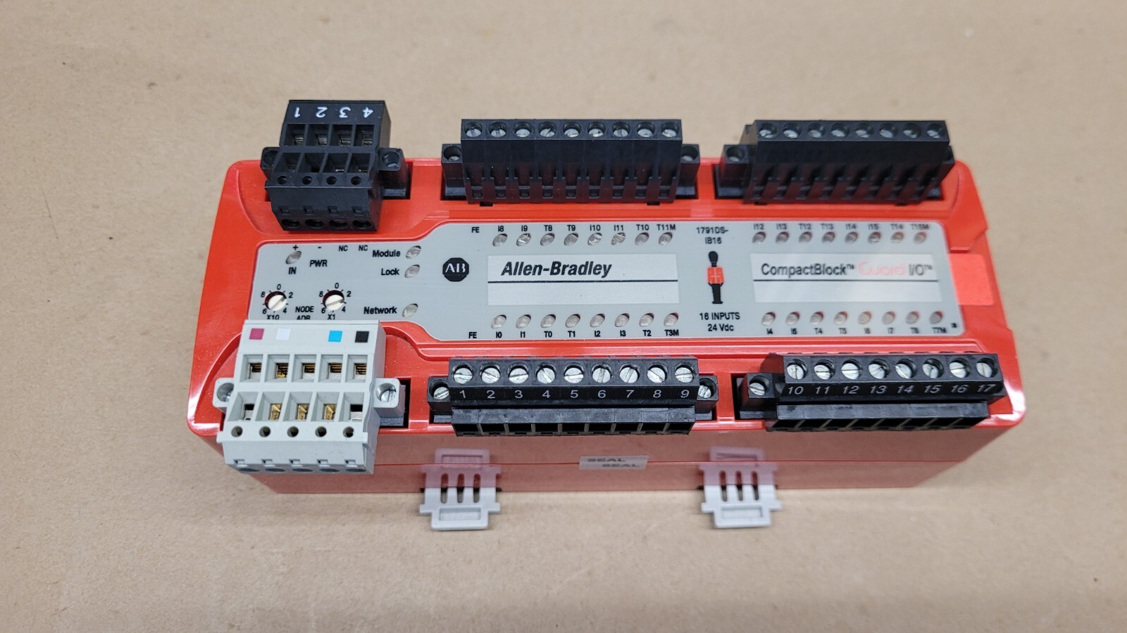 Allen Bradley 1791DS-IB16 DeviceNet Block Safety I/O Input / Output No.2