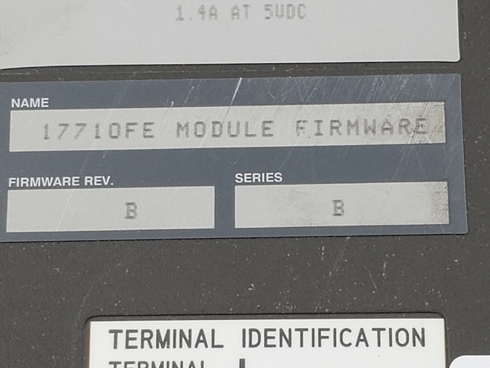 Allen Bradley 1771-OFE1 / 1771-0FE1 Analog Output Module, Series B, F/W Rev. B
