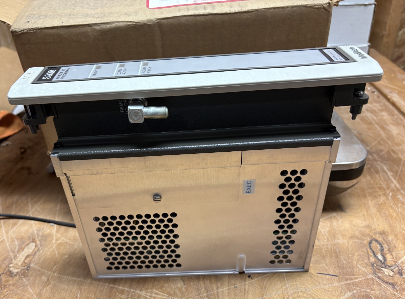 New Modicon AS-S908-110 984-8 S908 PROCESSOR Schneider Automation Inc