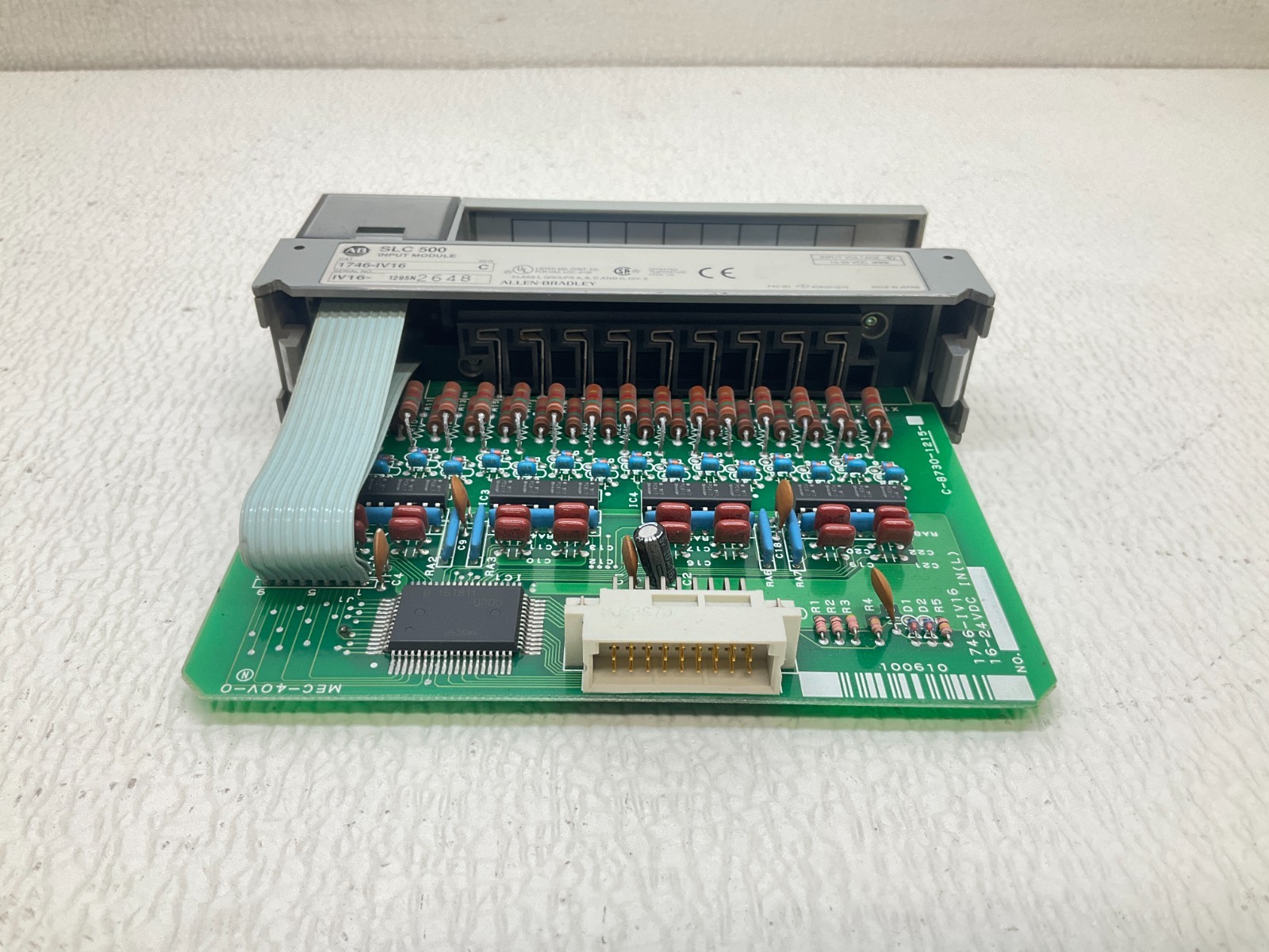 Allen Bradley 1746-IV16 Ser. C Input Module SLC 500 1746IV16 10 – 30 VDC (TBI)