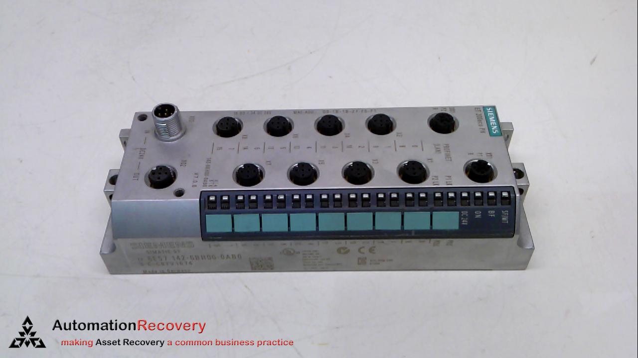 SIEMENS 6ES7142-6BH00-0AB0, SIMATIC DP, ET200ECO DIGITAL OUTPUT MODULE #295423