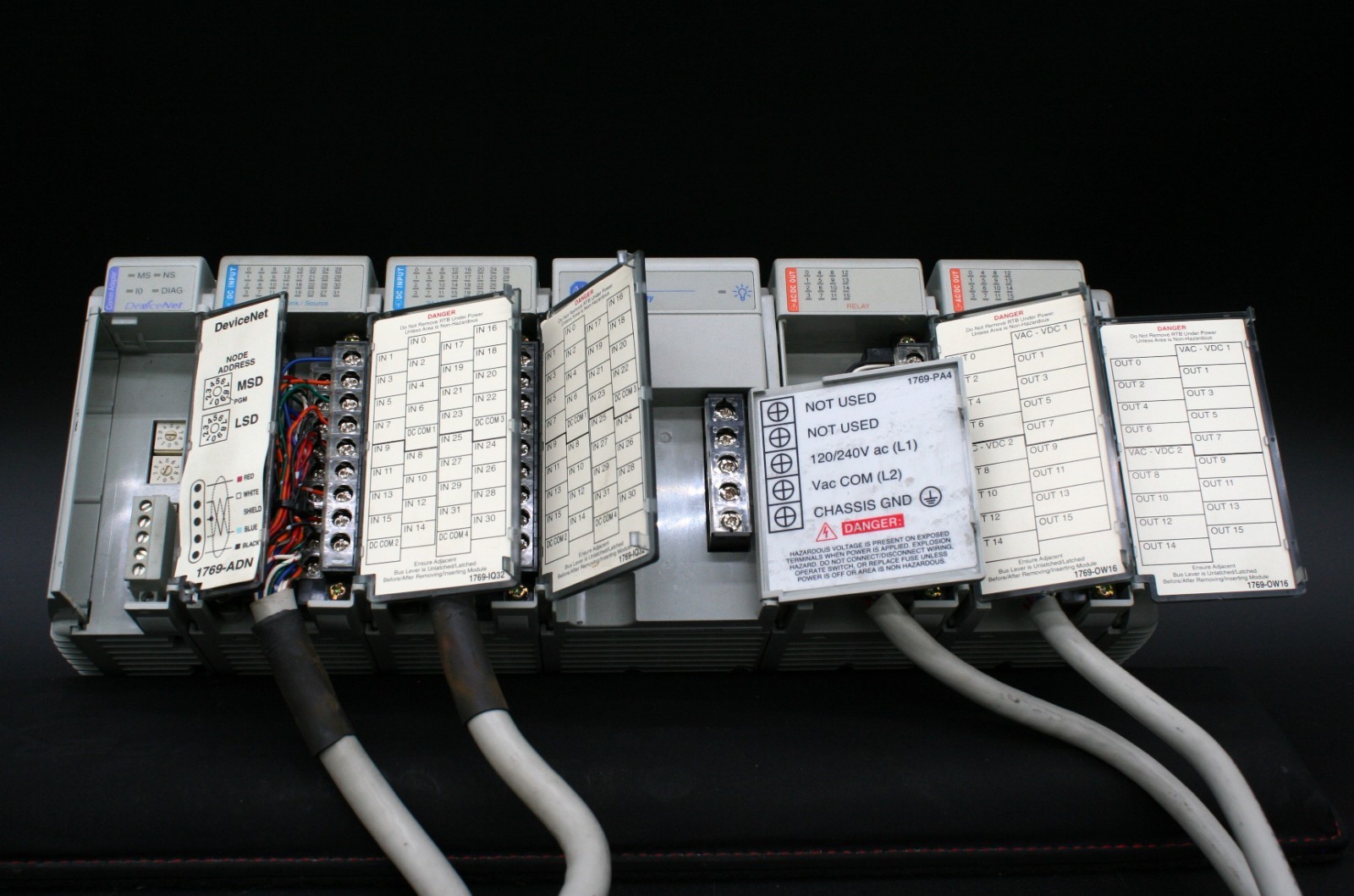 7-Piece Allen Bradley 1769-XXX Compact I/O Electrical Unit