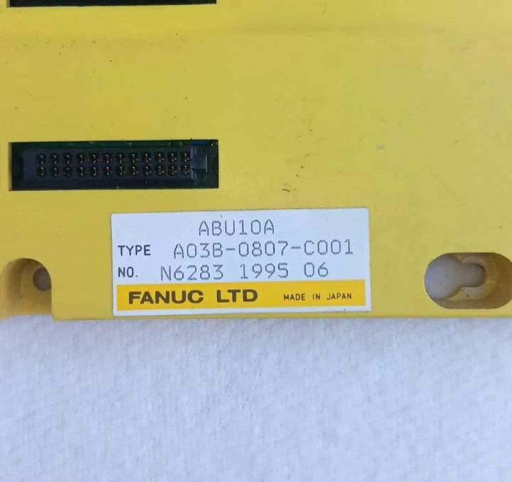 Fanuc A03B-0807-C001 10-Slot I/O Module Base Unit, ABU10A