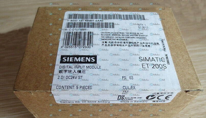 1PCS Siemens Digital Input Module 6ES7131-4BB01-0AA0 6ES7131-4BB01-0AA0 New
