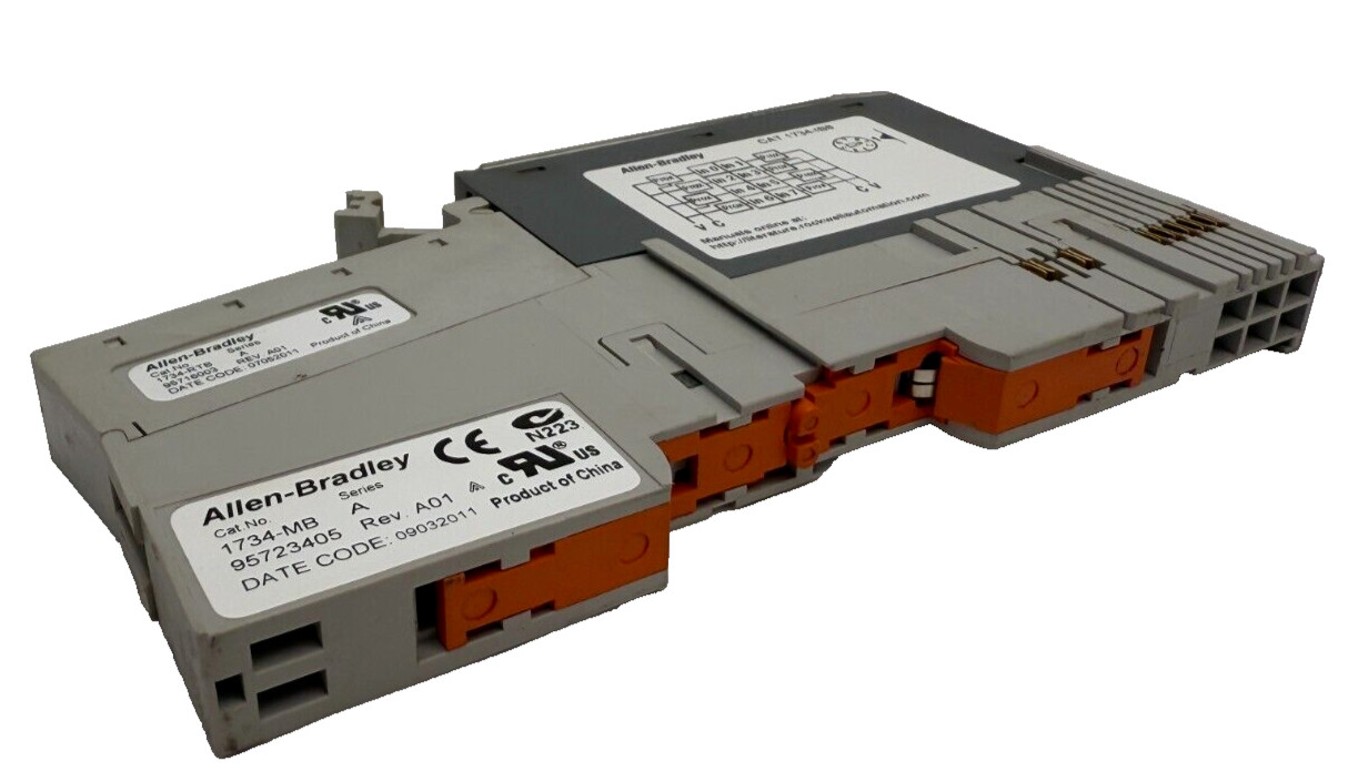 Allen Bradley 1734-IB8 Ser D + 1734-RTB + 1734-MB Module Combo – NNP