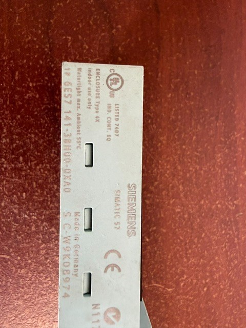 Siemens 6ES7141-3BH00-0XA0 Simatic DP ET200 Basic Module