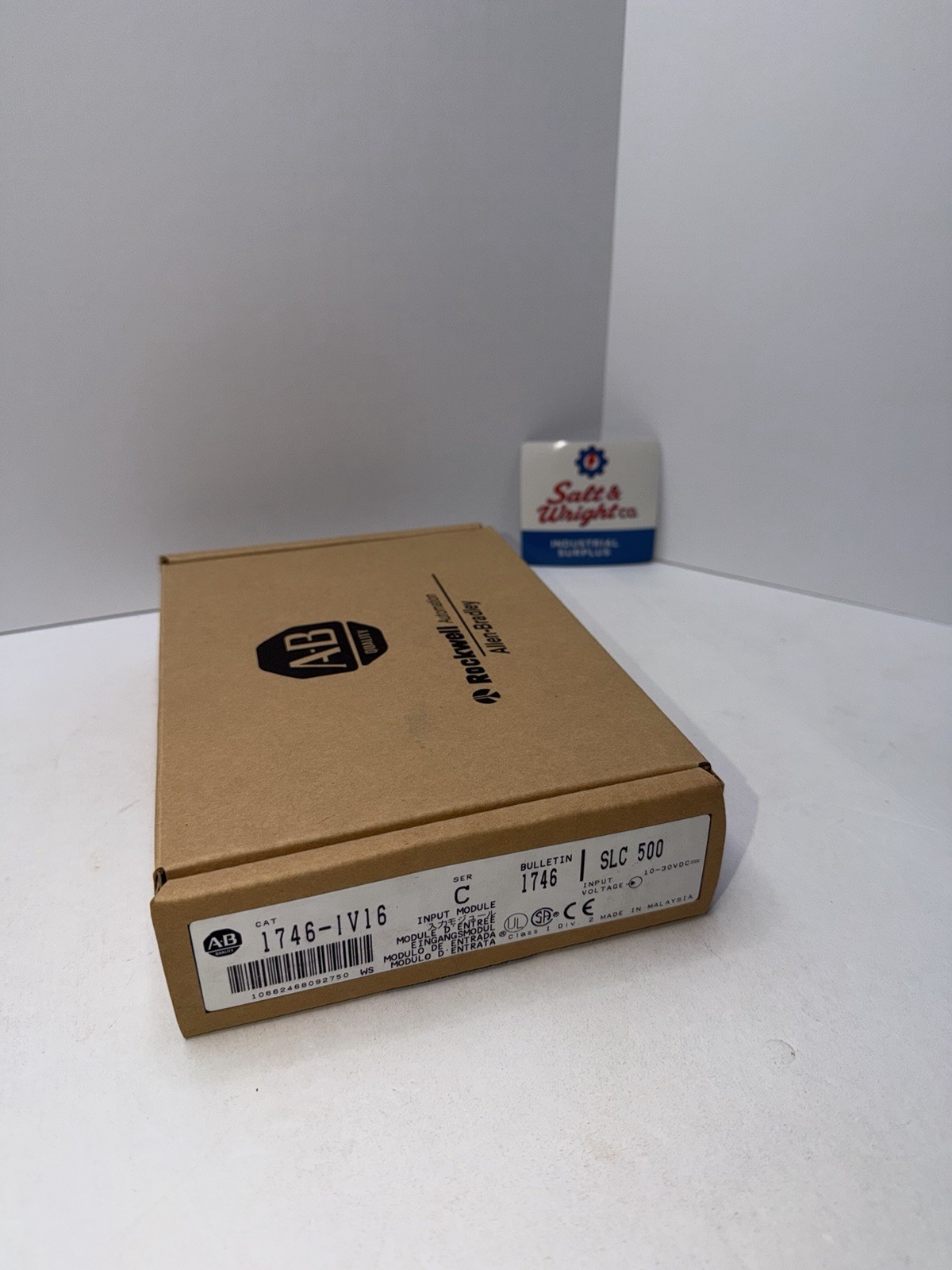 Allen-Bradley 1746-IV16 SLC 500 Input Module 10–30 VDC New Open Box