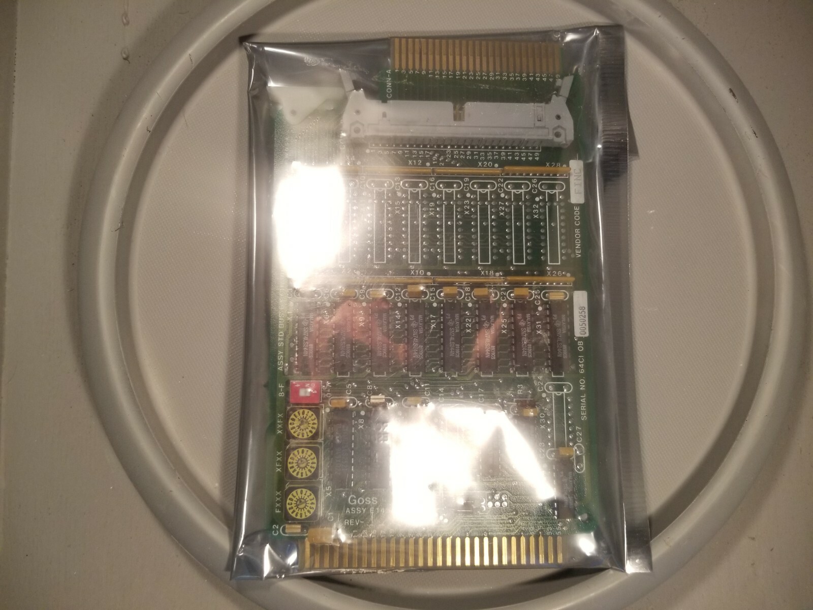 Goss, Rockwell ASSY STD BUS 64 CHANNEL I/O OR INPUT BD, E14540-3, REV 12