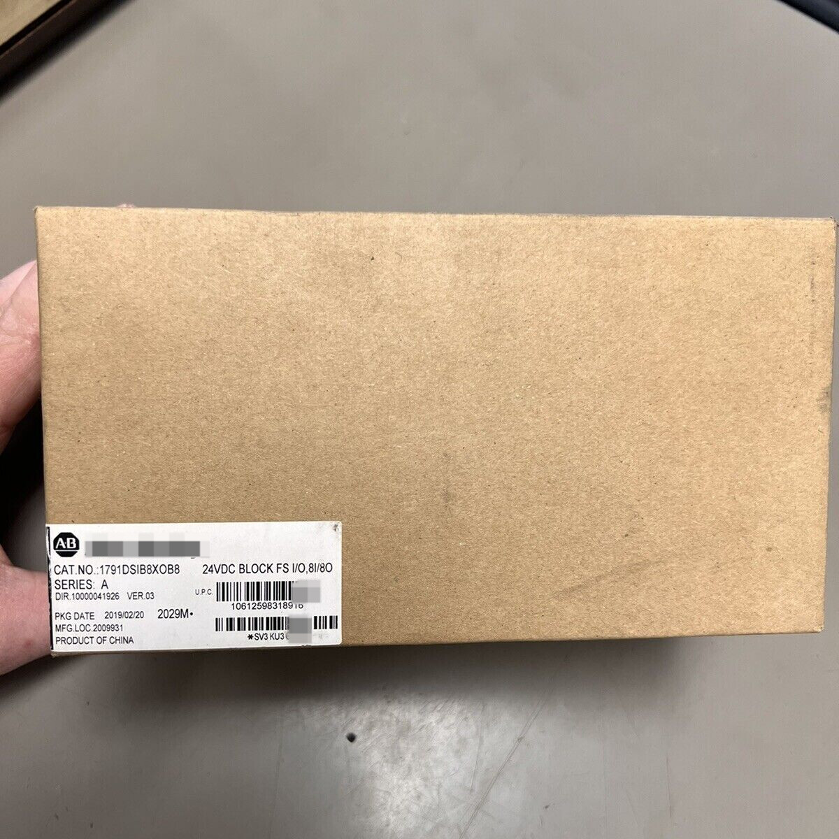AB 1791DS-IB8X0B8 Devicenet Safety Compactblock Input FNOB New 1791DSIB8X0B8