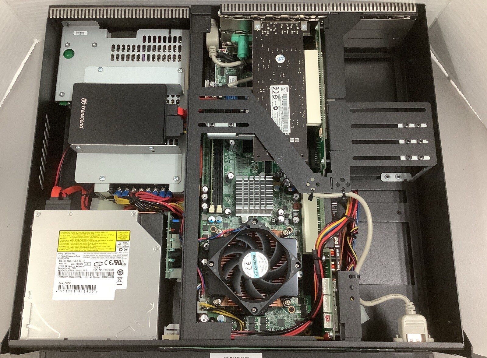 Metso Automation D201776 ACN PO DC PLC Control Server Computer AD-76705 (F12)