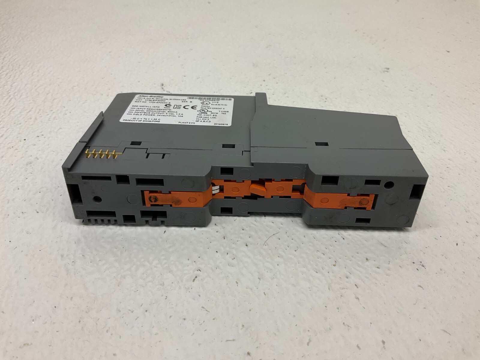 Allen Bradley 1734-EP24DC Point I/O Power Supply Ser B 24 VDC 1734 (VT)
