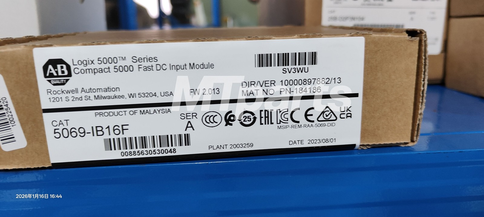 NEW IN US STOCK Surplus 5069-IB16F US Seller