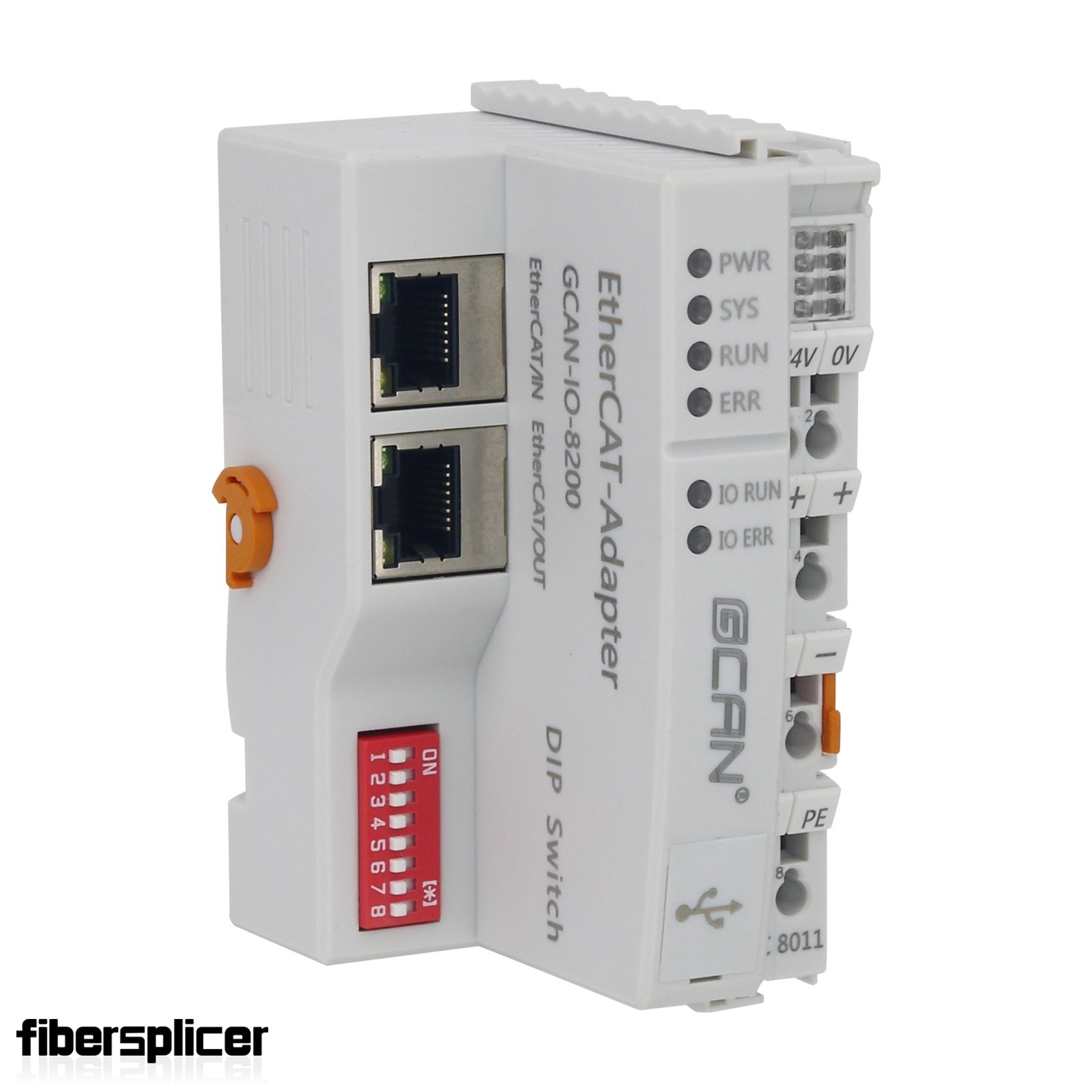 EtherCAT Bus Coupler 100Mb/s Remote IO EtherCAT Slave Station GCAN-IO-8200