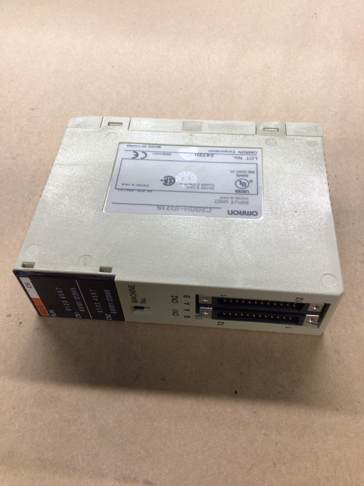 Omron C200H-ID215 Input Unit 24 VDC C200HID215 #4020G120