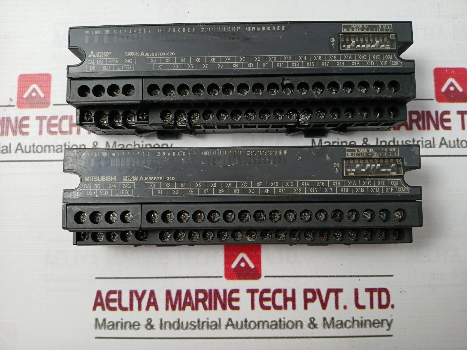 Mitsubishi Electric AJ65SBTB1-32D PLC CC-Link compact I/O module 24VDC 7MA