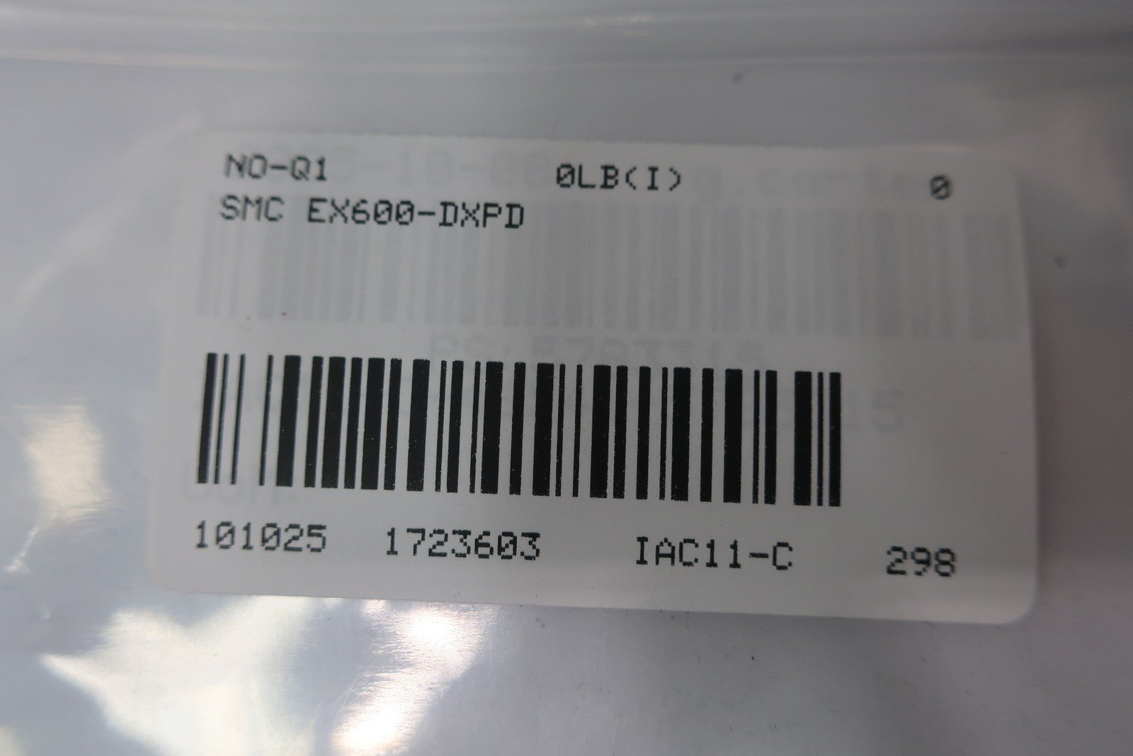Smc EX600-DXPD Ethernet/ip Serial Interface Unit Input Module