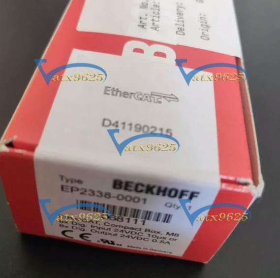 One new BECKHOFF EP2338-0001 module