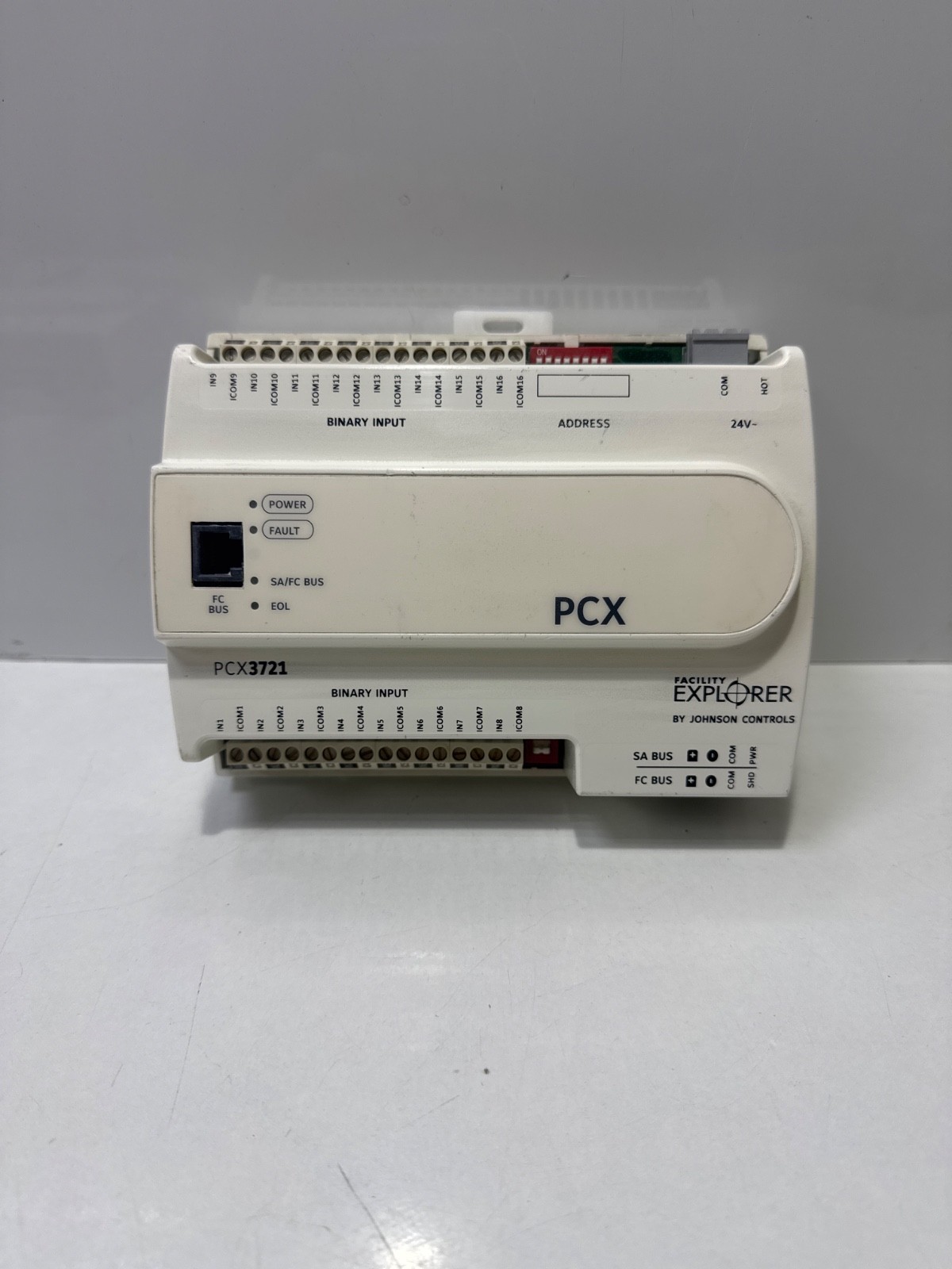 JOHNSON CONTROLS FX-PCX3721-0 Rev H Expansion Input/Output Module