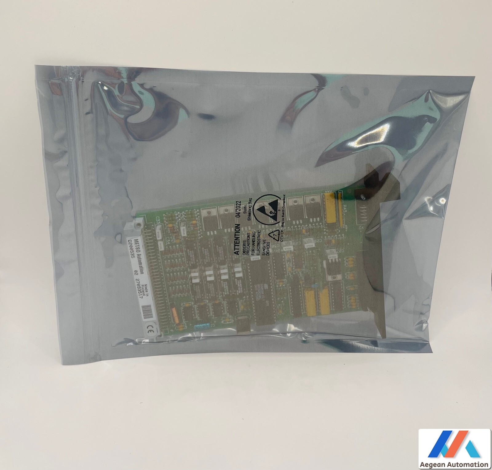 Metso Automation D200535 BOU 8 Digital Output Unit, Valmet PLC BOU8