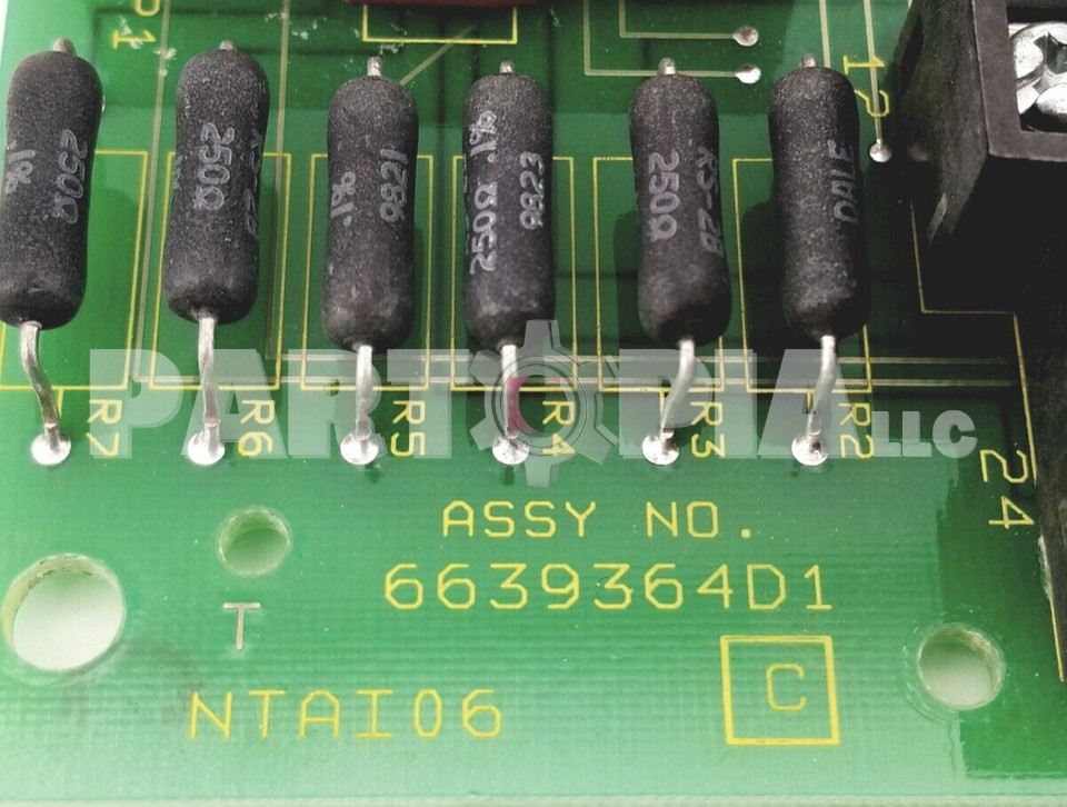 ABB / Bailey, NTAI06 Universal Analog Input Termination Unit, Assembly 6639364D1