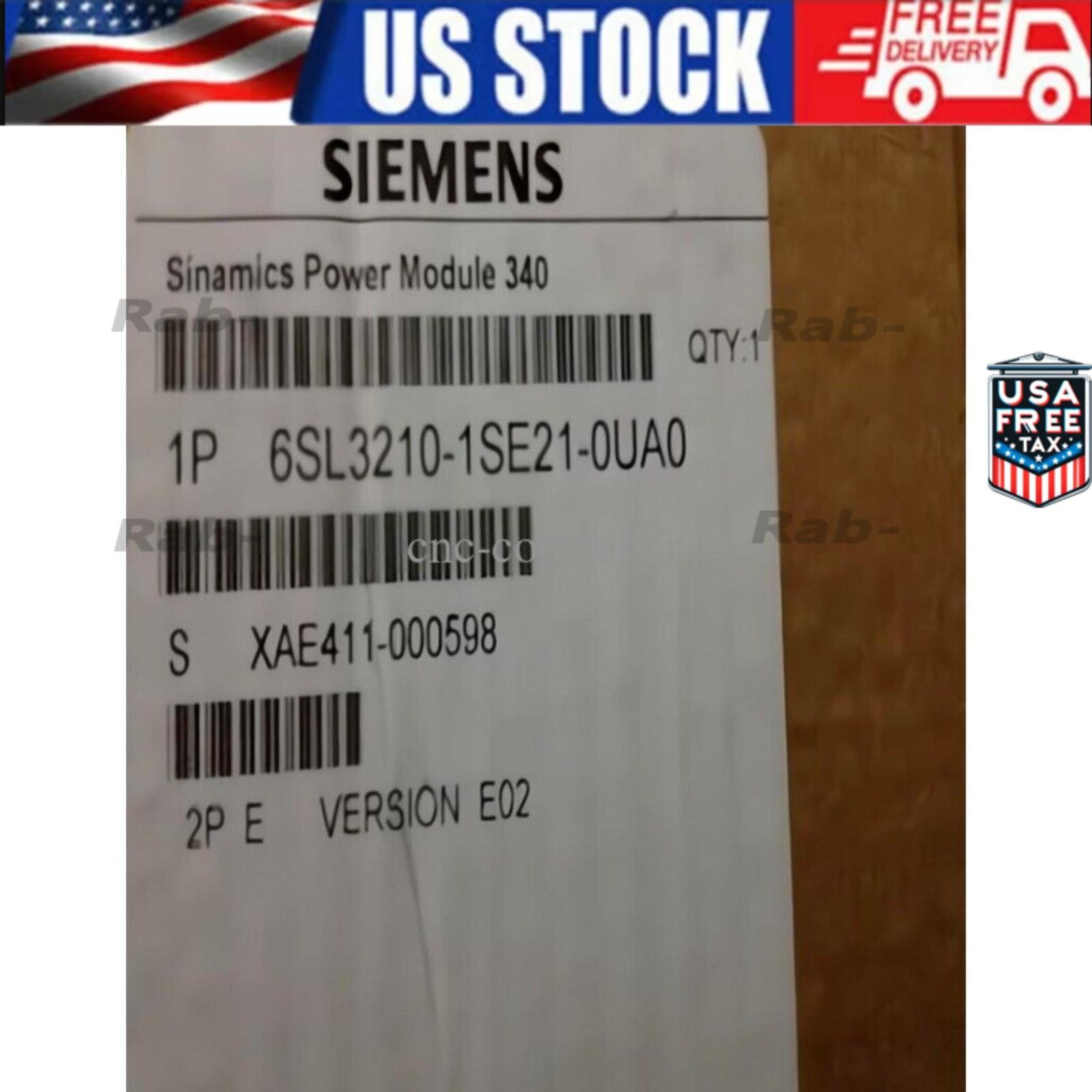 New Siemens converter Power Module PM340 6SL3210-1SE21-0UA0 6SL3 210-1SE21-0UA0