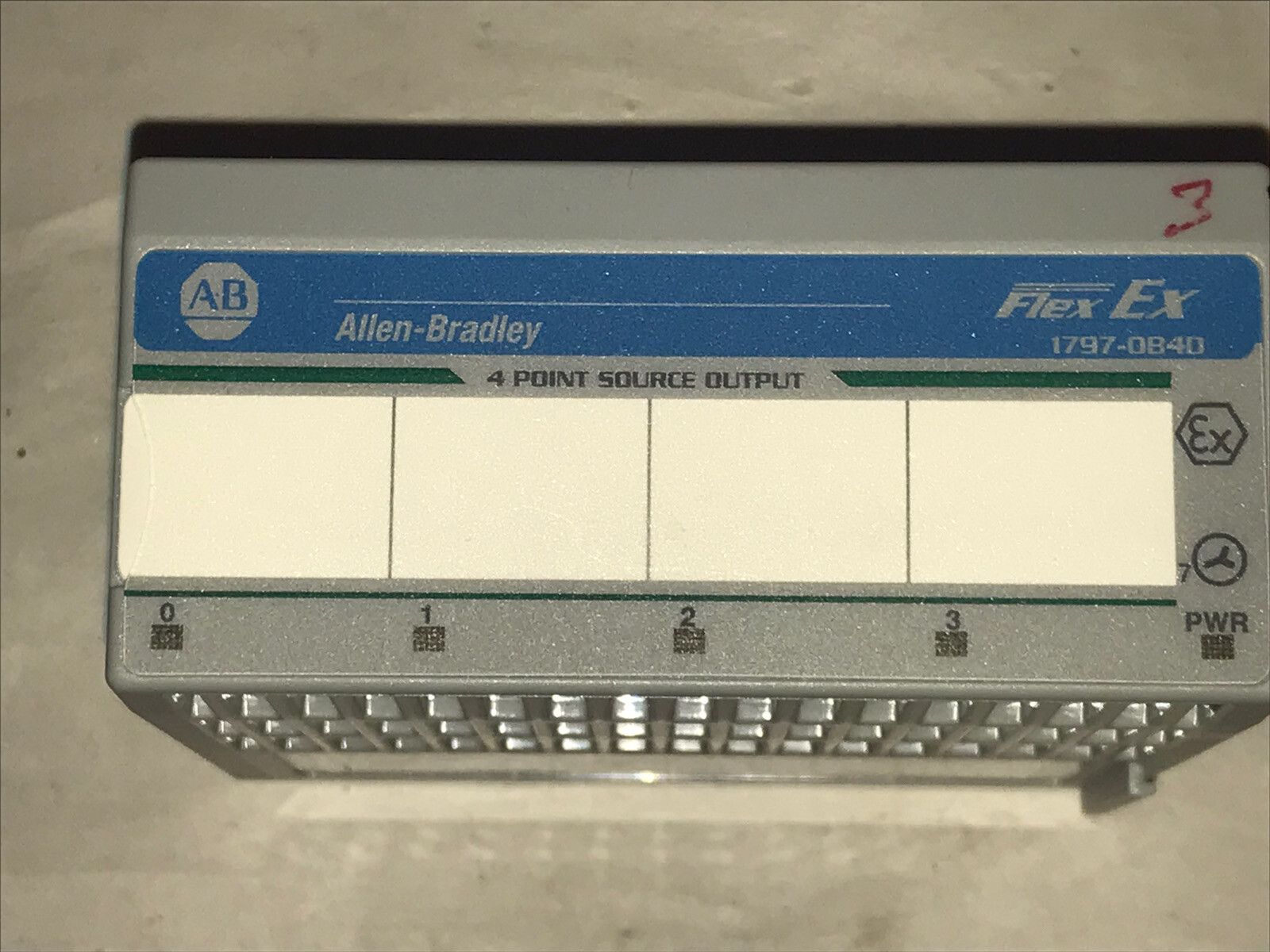 Allen-Bradley 1797-OB4D FlexEX 4 Point Source Output Module IS/EX Discrete