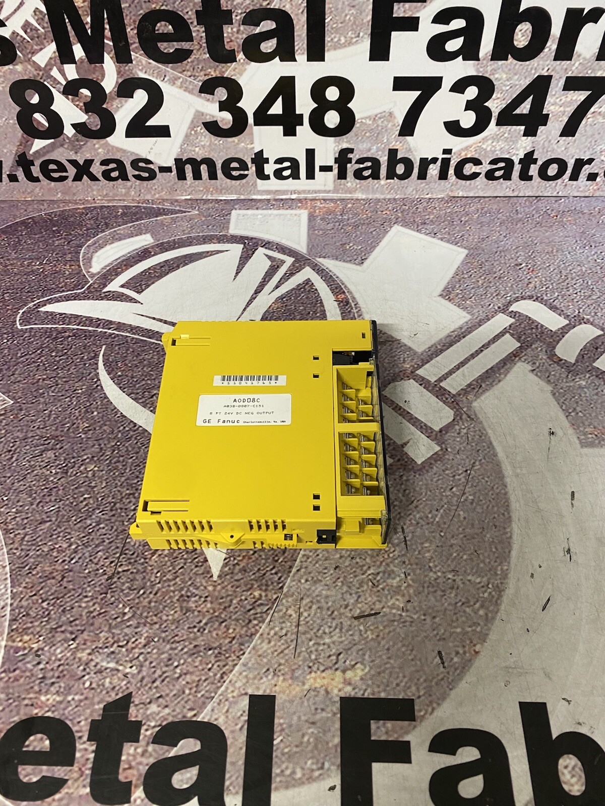 GE Fanuc A03B-0807-C151 Input Module 24VDC 8PT (A0D08C)