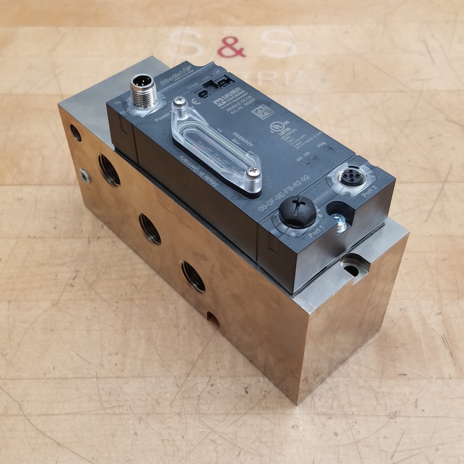 Murr Elektronik 55205 Manifold Module For MAC Valves W/ Manifold, MMM-E DO16